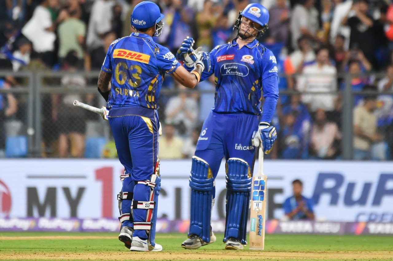 IPL 2025: Ashwani's 4-24, Rickelton's maiden fifty help MI thrash KKR by 8-wickets