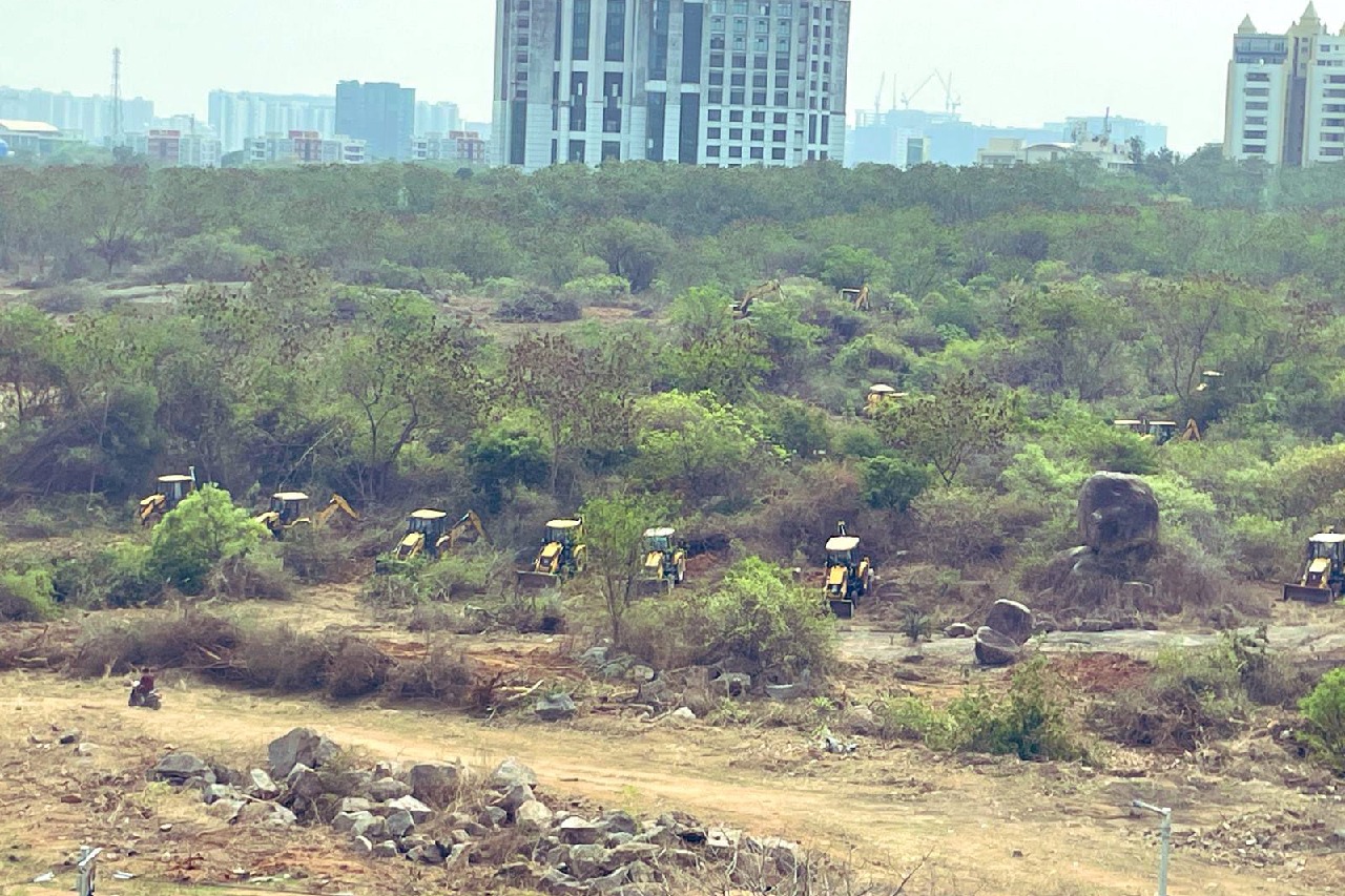 Centre seeks report from Telangana on land clearing near Hyderabad University