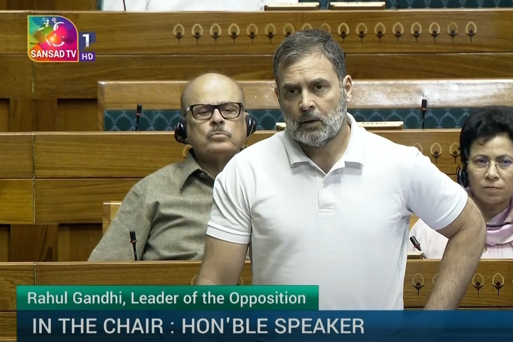 LS: LoP Rahul questions govt on US tariffs; Chinese 'encroachment' of Indian territory