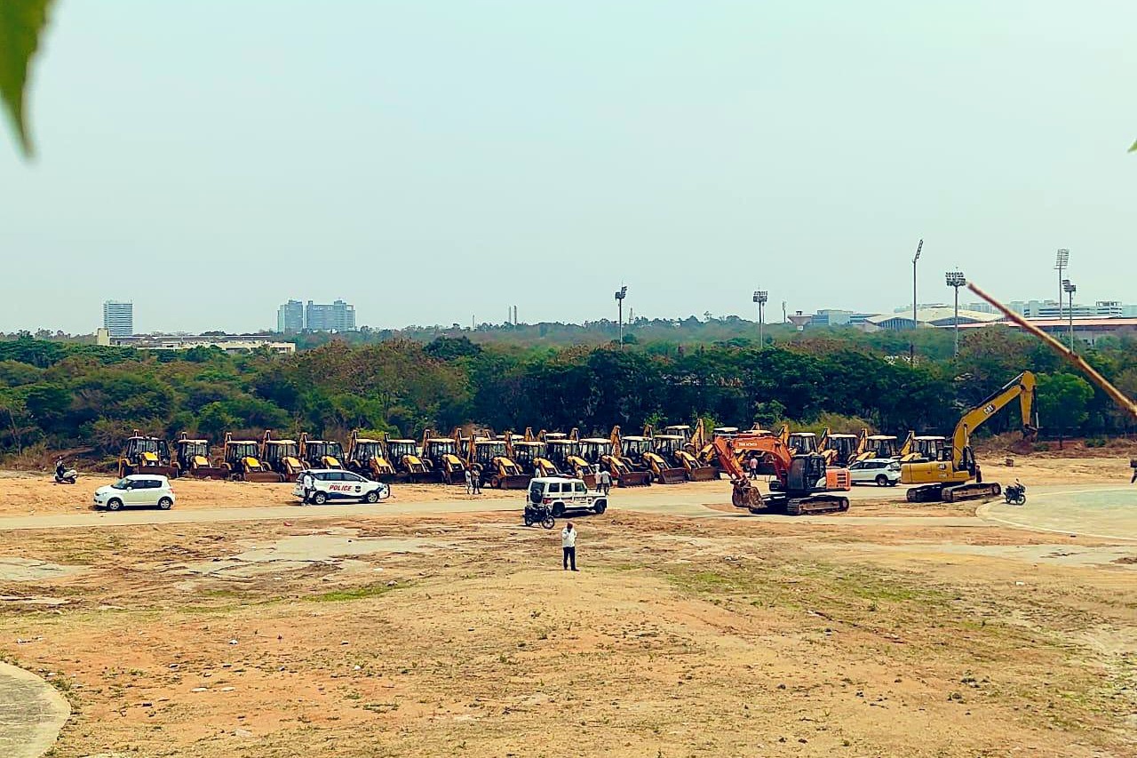 Supreme Court stays tree felling on land near Hyderabad University