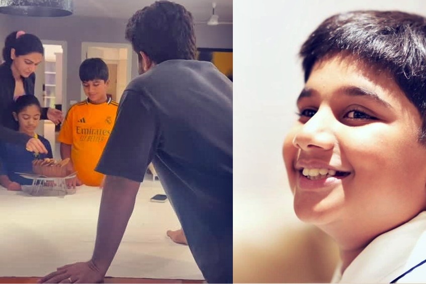Allu Arjun wishes happy birthday to 'the love of his life' Allu Ayaan