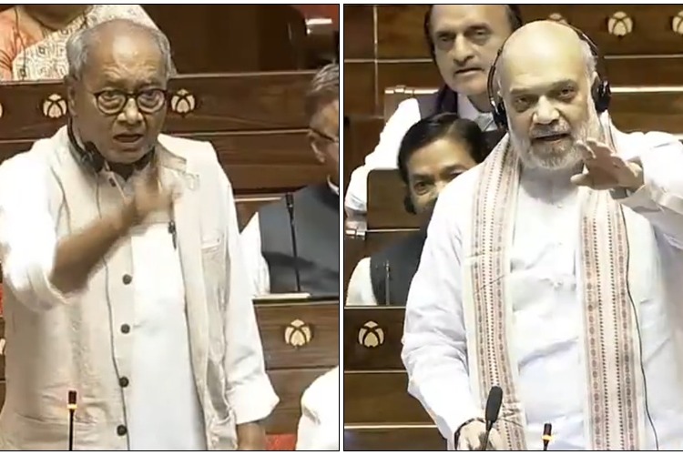 Amit Shah, Digvijaya Singh engage in war of words on Sudhanshu Trivedi’s remarks
