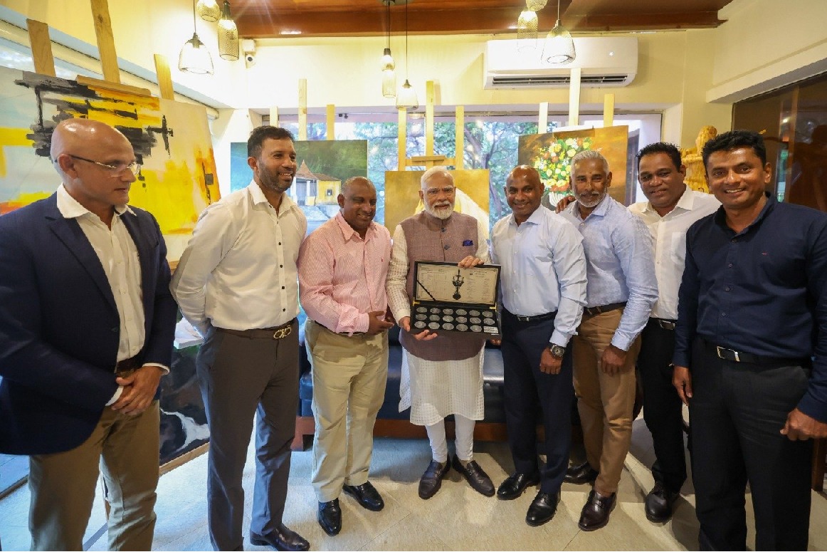 It was a great honour meeting PM Modi, say Sri Lanka's 1996 World Cup-winning cricketers