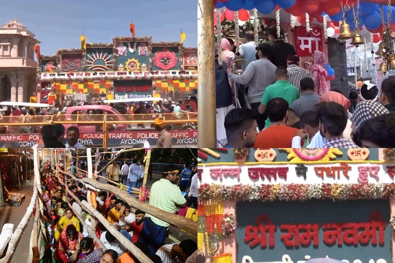 Ram Navami being celebrated today with religious fervour, devotees throng temples