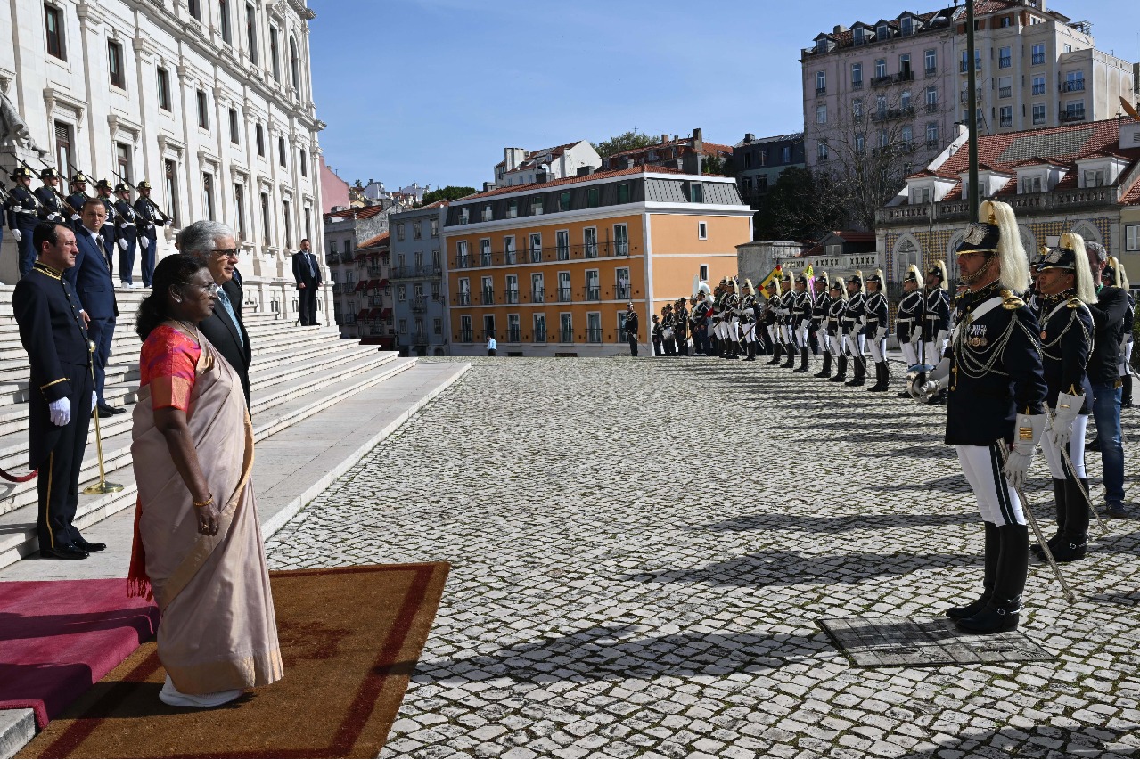 President Murmu visits Portuguese Parliament, discusses ways to fortify bilateral relations