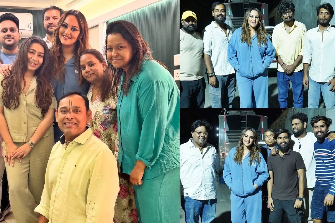 Sonakshi Sinha shares her joy as she completes filming for her Telugu debut ‘Jatadhara’