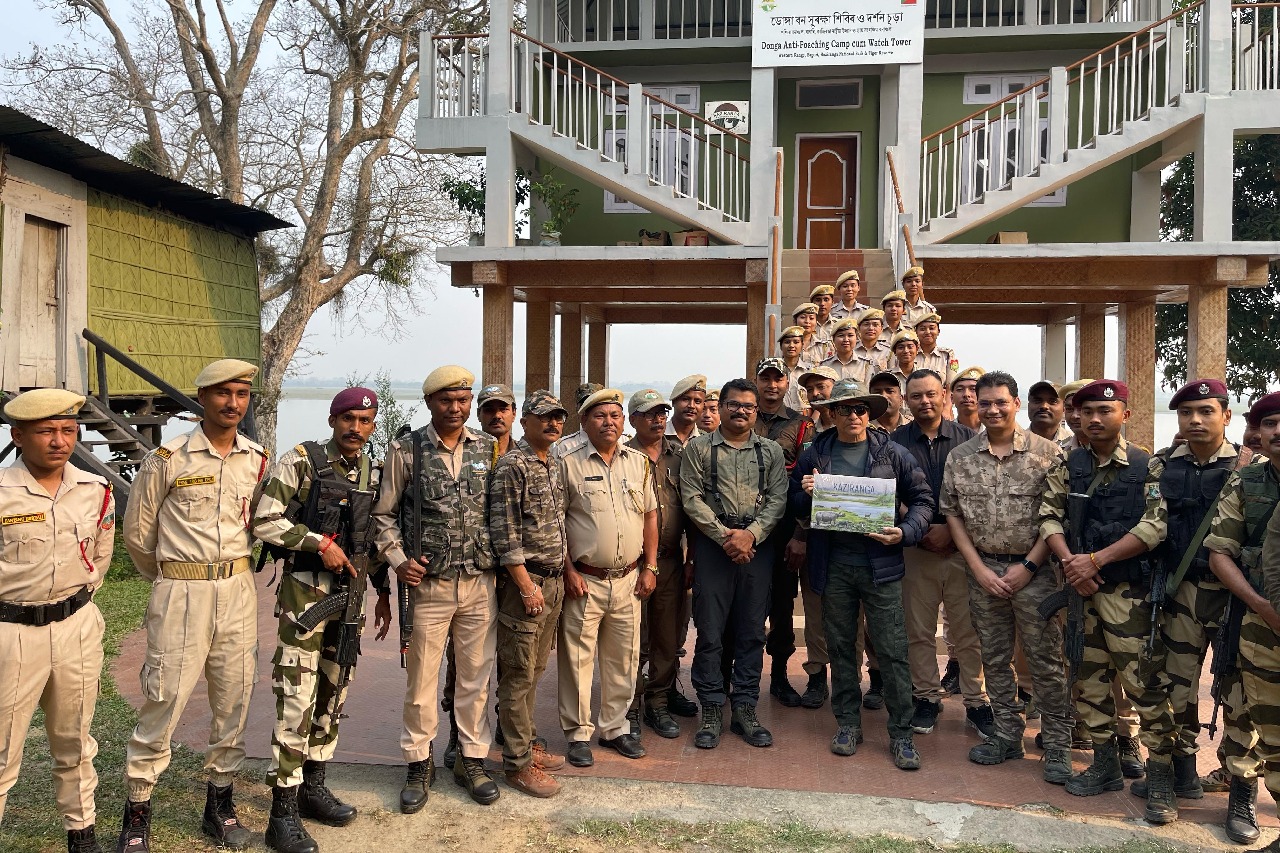 Sachin Tendulkar visits UNESCO World Heritage site Kaziranga
