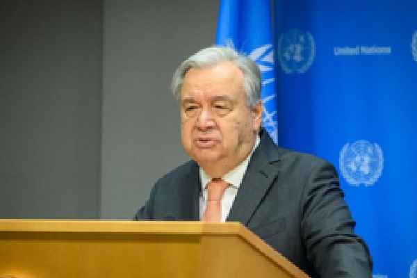 Guterres warns of recession risk from trade war, expresses hope it won't happen
