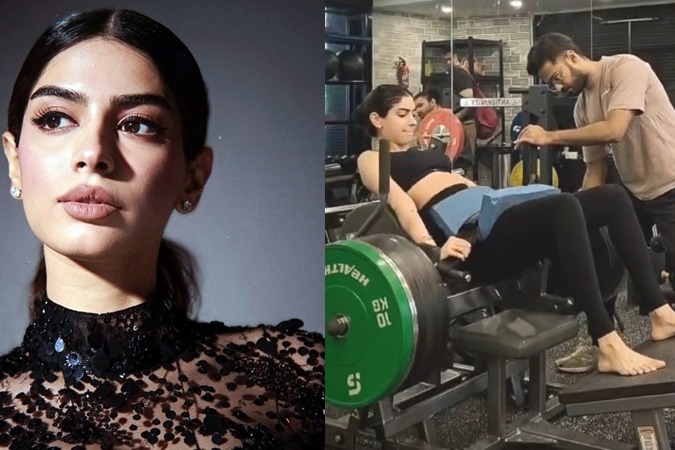 Khushi Kapoor shells fitness goals as she attempts a 240 kgs hip thrust