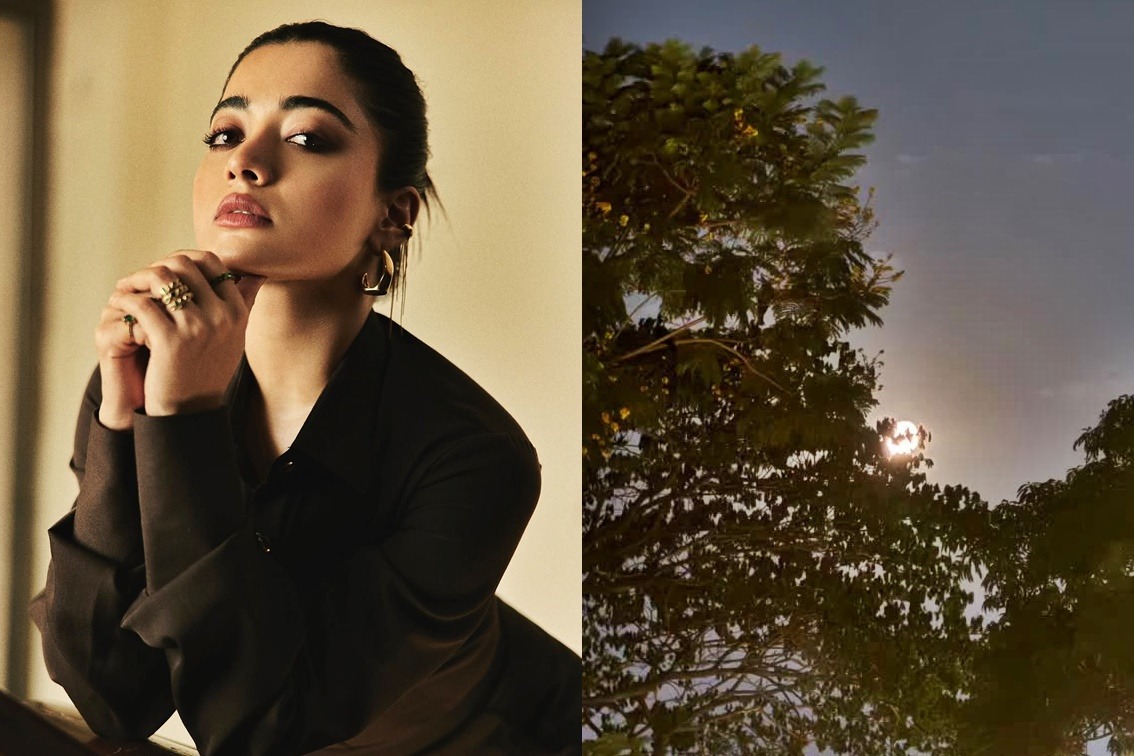 Rashmika Mandanna resumes the night shoot for 'Thama'