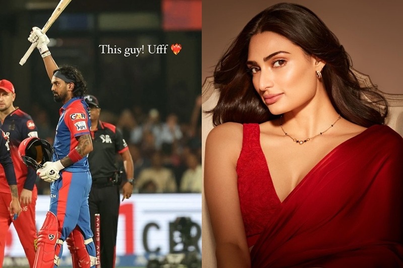 Athiya Shetty showers love on hubby KL Rahul: 'This guy, Uff'