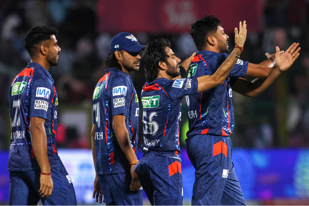 IPL 2025: Avesh Khan picks 3-37 as LSG pull off a heist, defeat RR by two runs