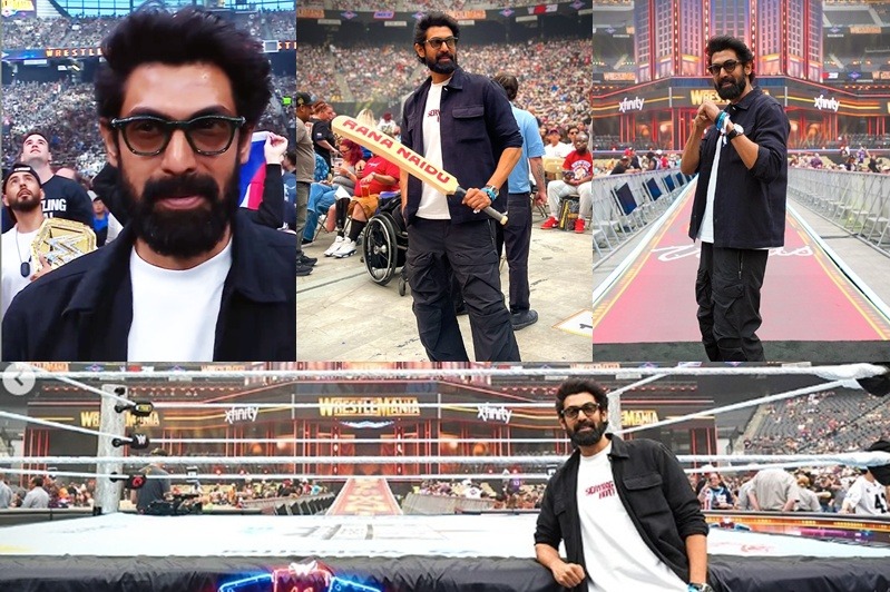 Rana Daggubati makes history as first Indian actor to feature at WrestleMania