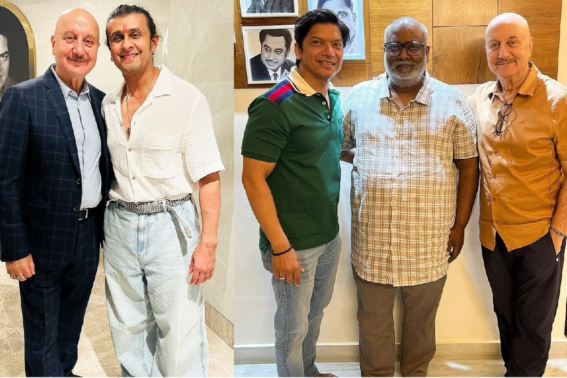 Sonu Nigam to MM Keeravani: Anupam Kher unveils the musical team of 'Tanvi The Great'