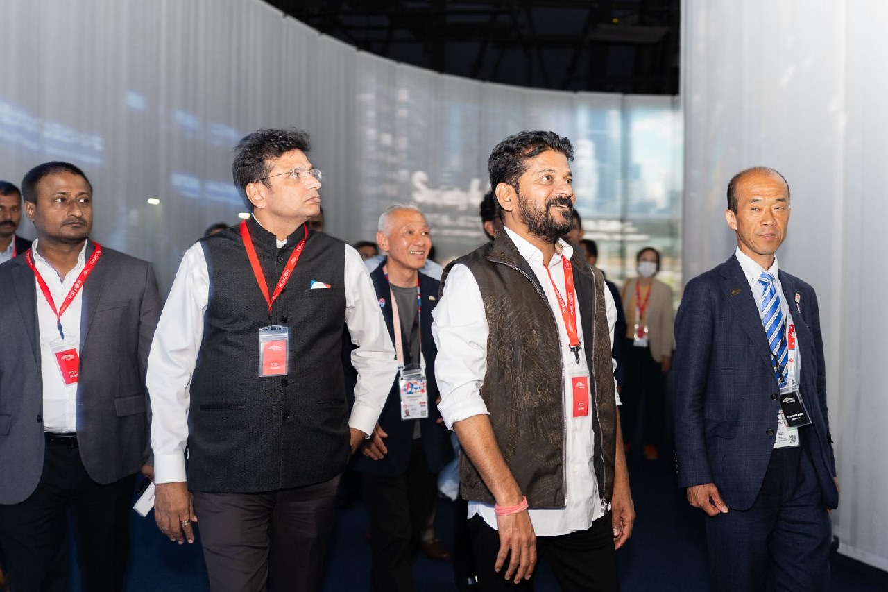 Revanth Reddy pitches Telangana for investment at Osaka Expo