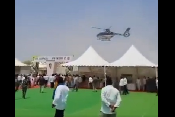 Telangana Ministers Escape Helicopter Mishap at Rythu Mamotsavam