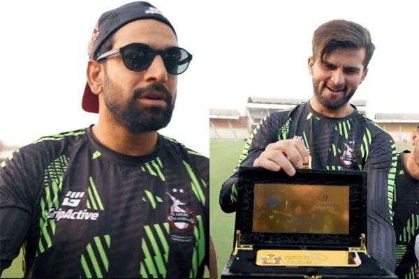 PSL: Shaheen Afridi Gets Golden iPhone Amid Franchise Gift Controversy

