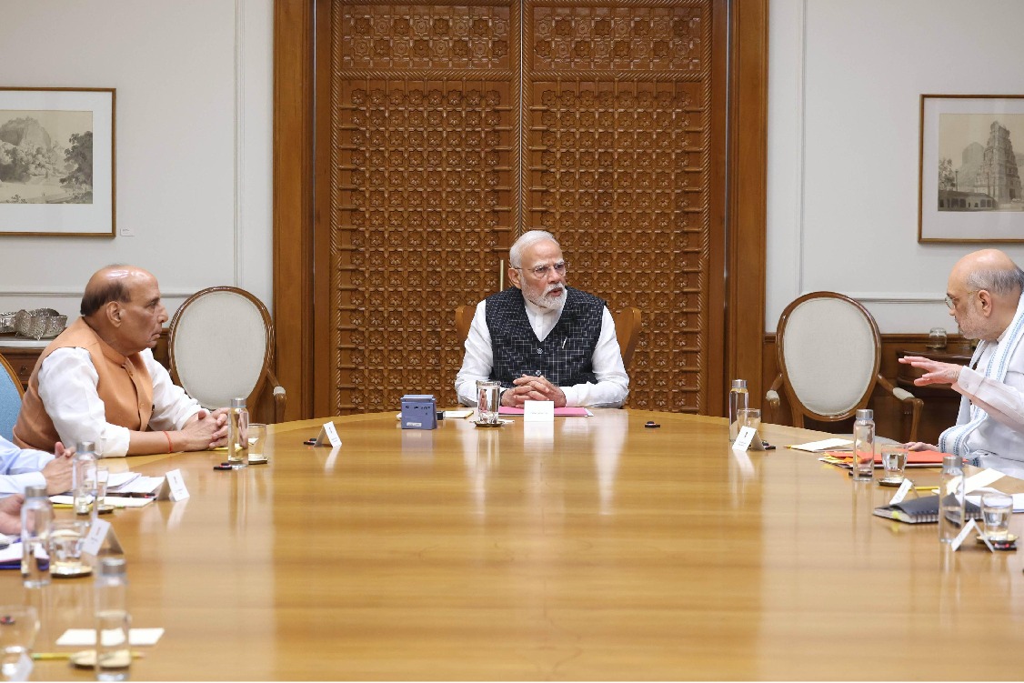 PM Modi’s emergency war room meet in progress, decisive strike on terror looms