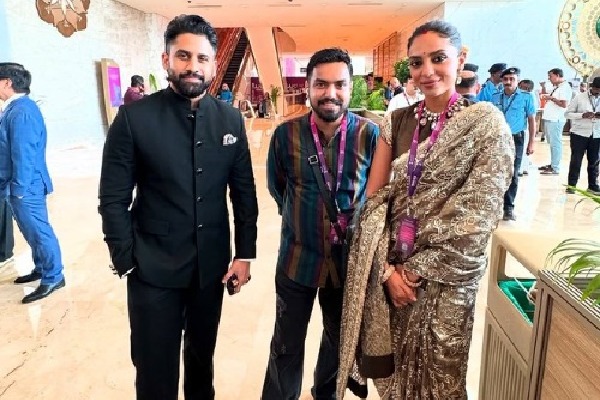 Naga Chaitanya and Sobhita Shine at WAVES Summit