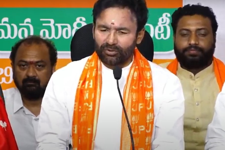 Kishan Reddy Slams Congress Over Caste Census