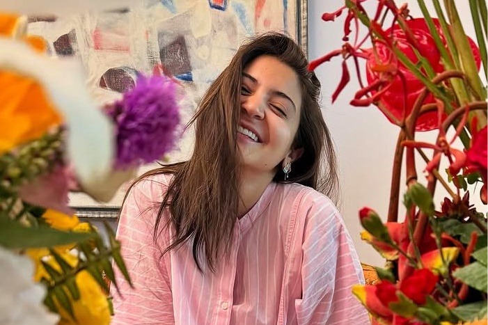 Anushka Sharma shares a glimpse of her birthday celebrations filled with flowers
