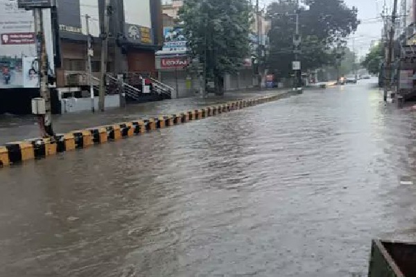 Hyderabad Weather Update Sudden Rain in Several Areas