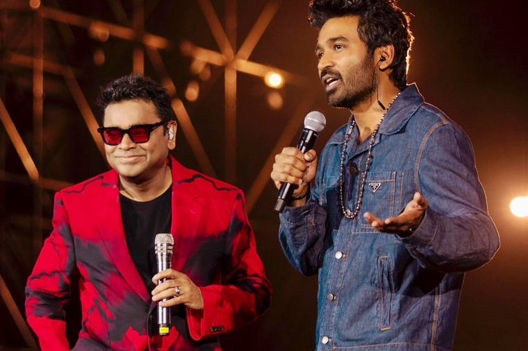 Dhanush surprises the audience at A. R. Rahman’s Mumbai concert