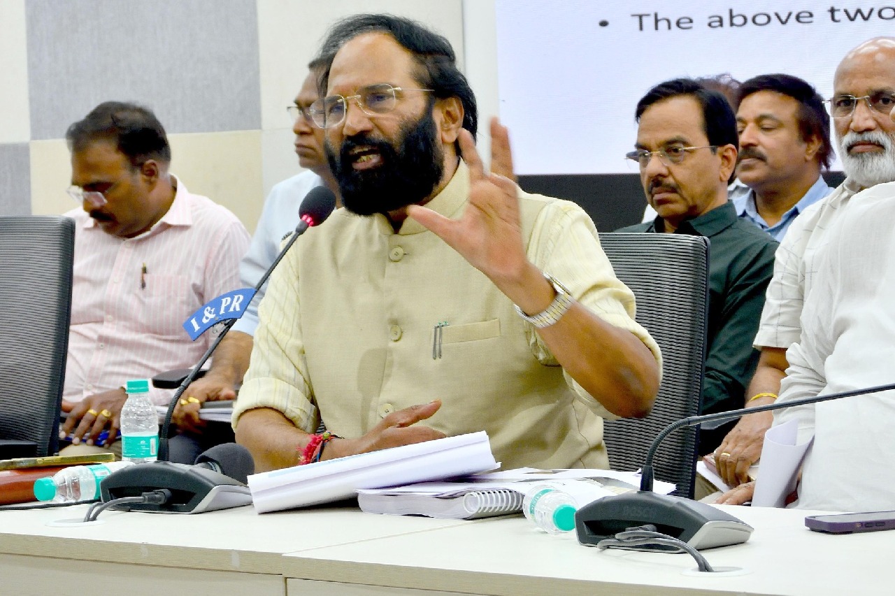 Uttam Kumar Reddy Accuses Previous Govt of Injustice to South Telangana