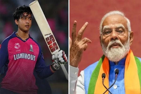PM Modi Praises Young Sensation Vaibhav Suryavanshi
