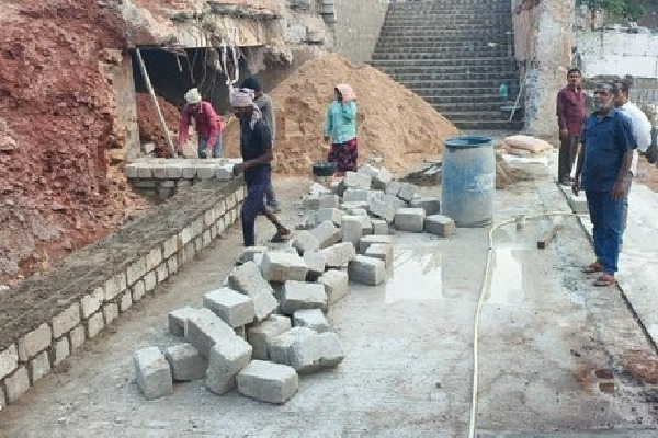Simhachalam Temple Wall Collapse Seven Officials Suspended