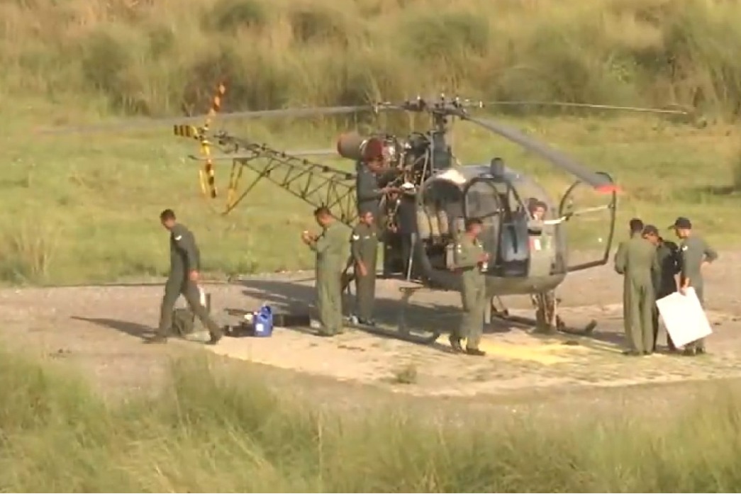Indian Air Force Helicopter Makes Emergency Landing in West Bengal
