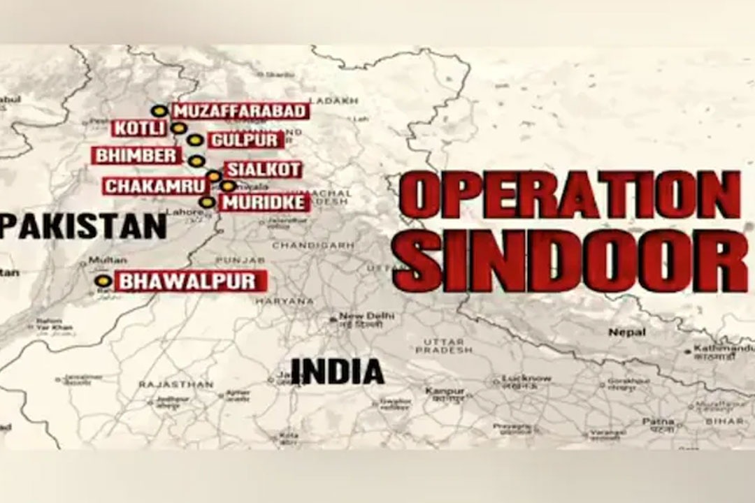 Operation Sindhu India Strikes 9 Terrorist Camps in Pakistan
