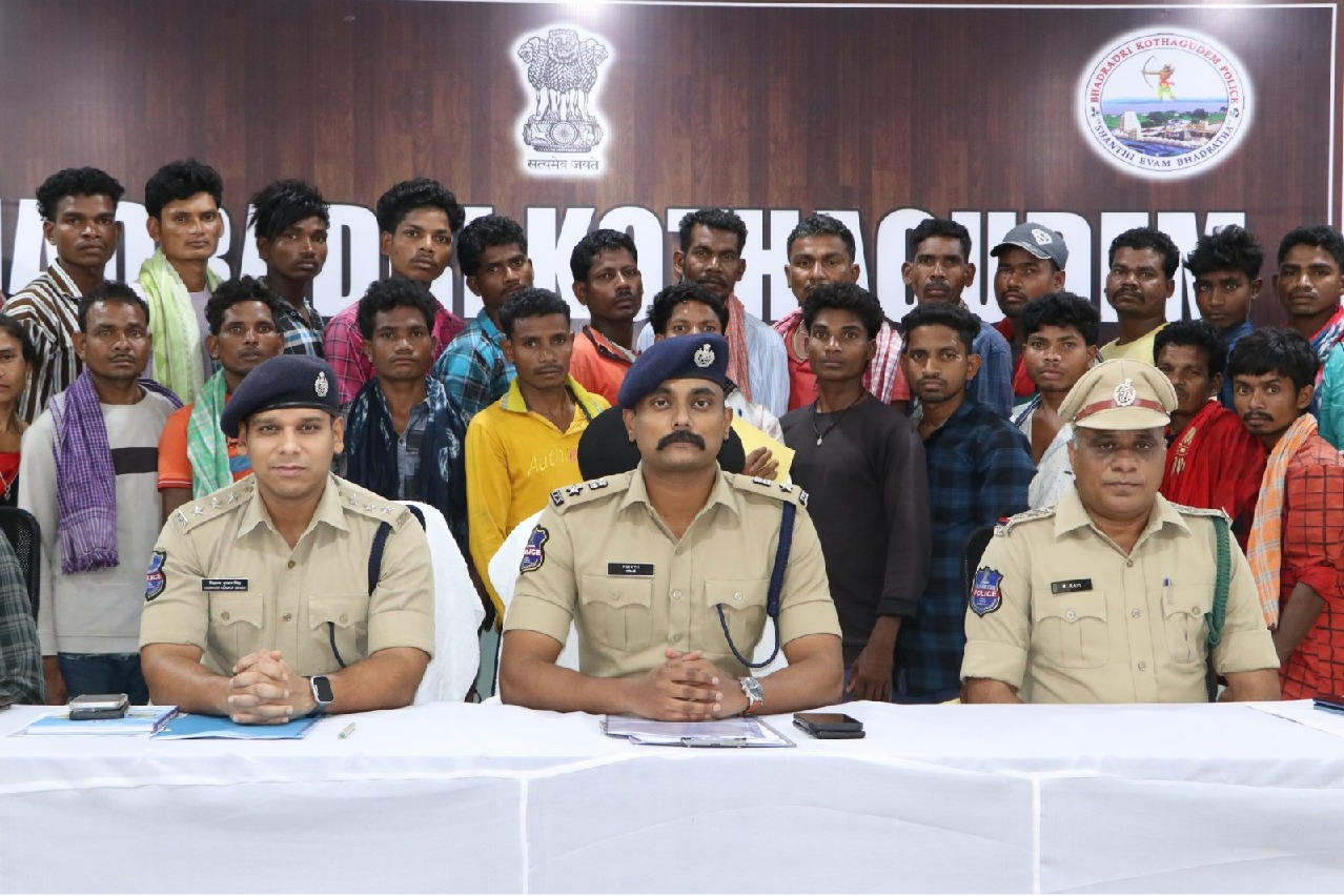 38 Maoists surrender in Telangana district bordering Chhattisgarh