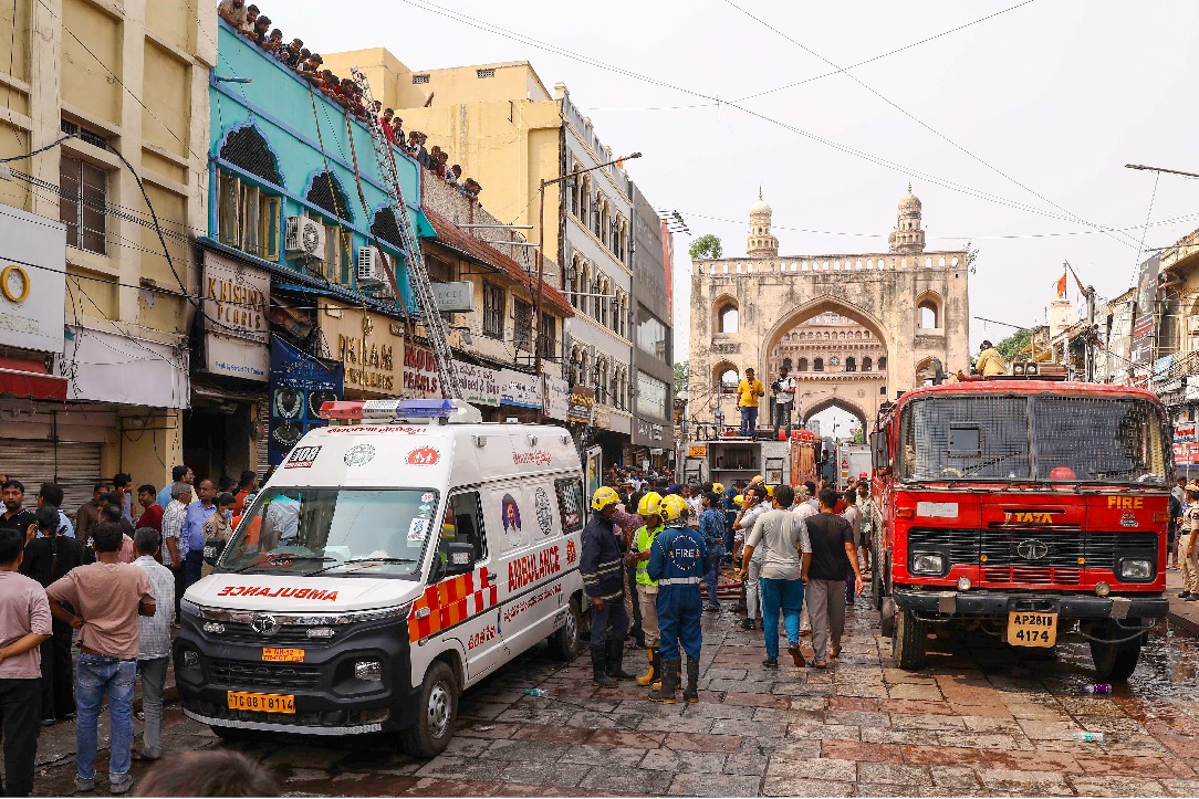 Hyderabad fire: Staircase filled with smoke blocked escape