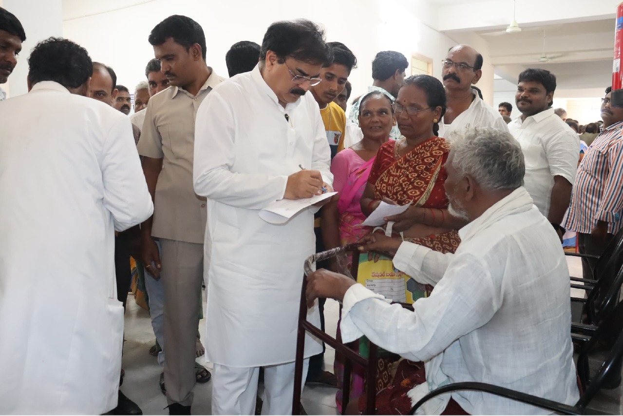 Minister Nadendla Turns Doctor!