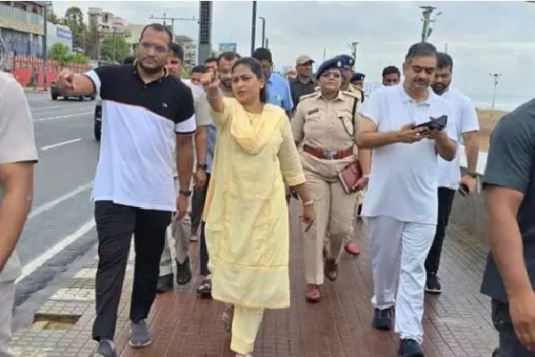 Anitha Reviews Arrangements for Prime Minister Modi’s Visit