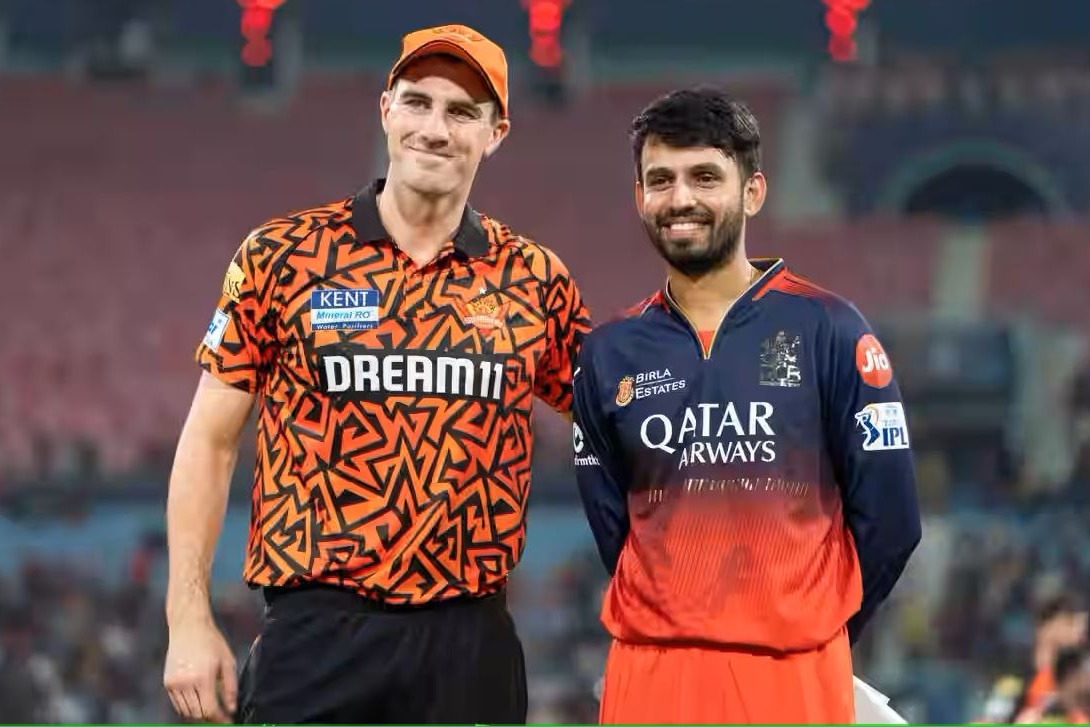 IPL 2025: Jitesh Sharma-led RCB opt to bowl against SRH with first place up for grabs