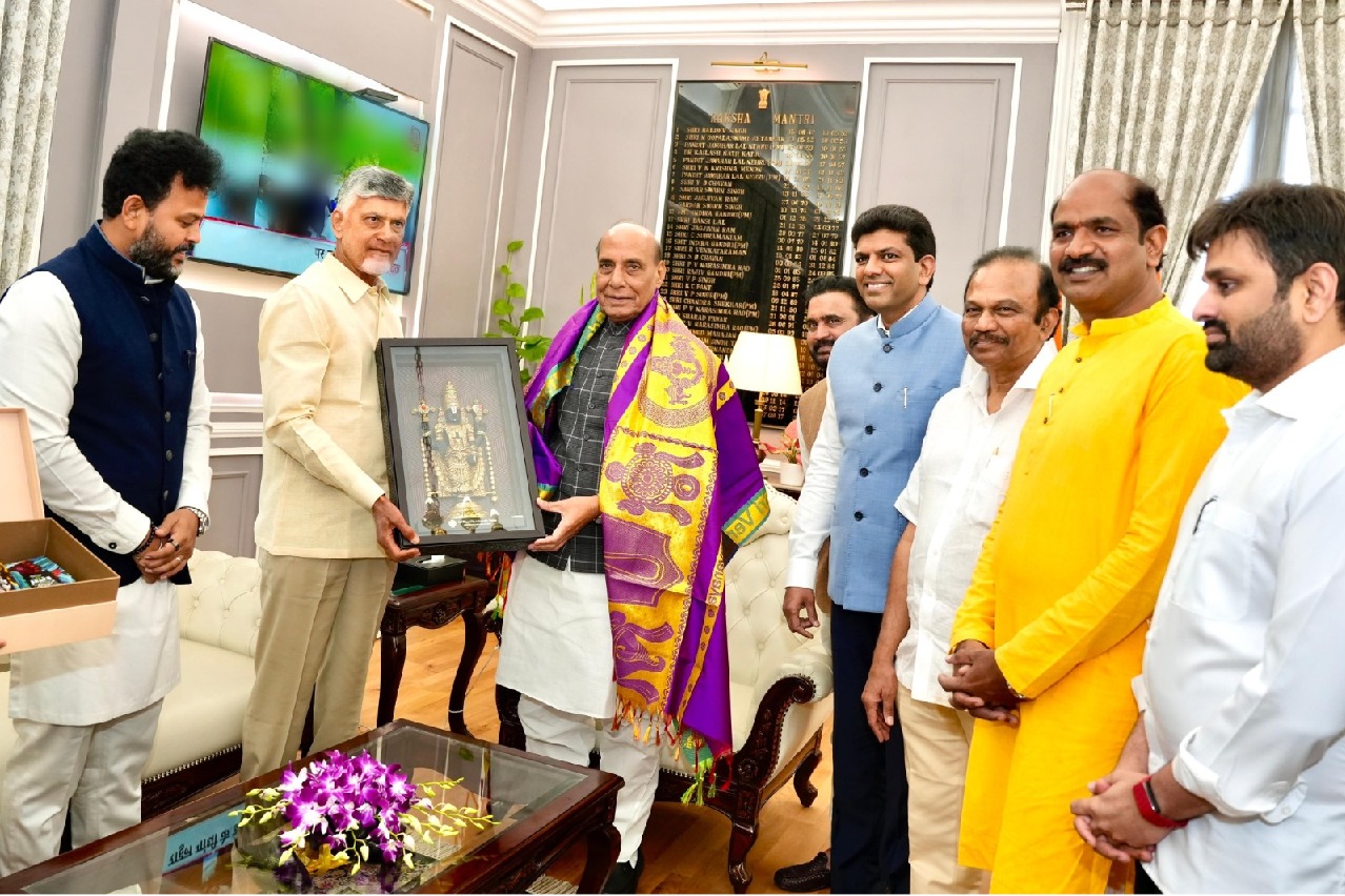 My Meeting with Union Minister Rajnath Was Excellent: AP CM Chandrababu