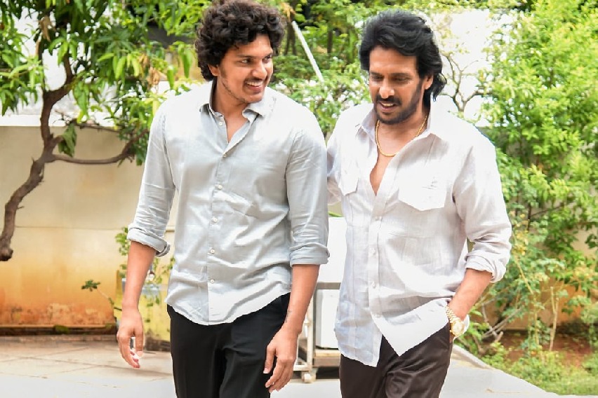 Kannada star Upendra joins the sets of Ram Pothineni's 'Andhra King Taluka'