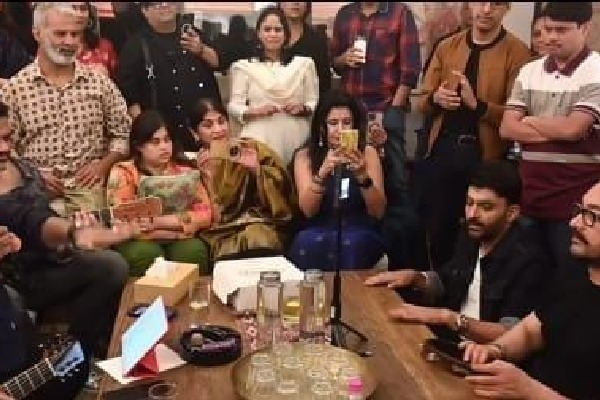 Kapil Sharma brings the house down at Aamir Khan’s party