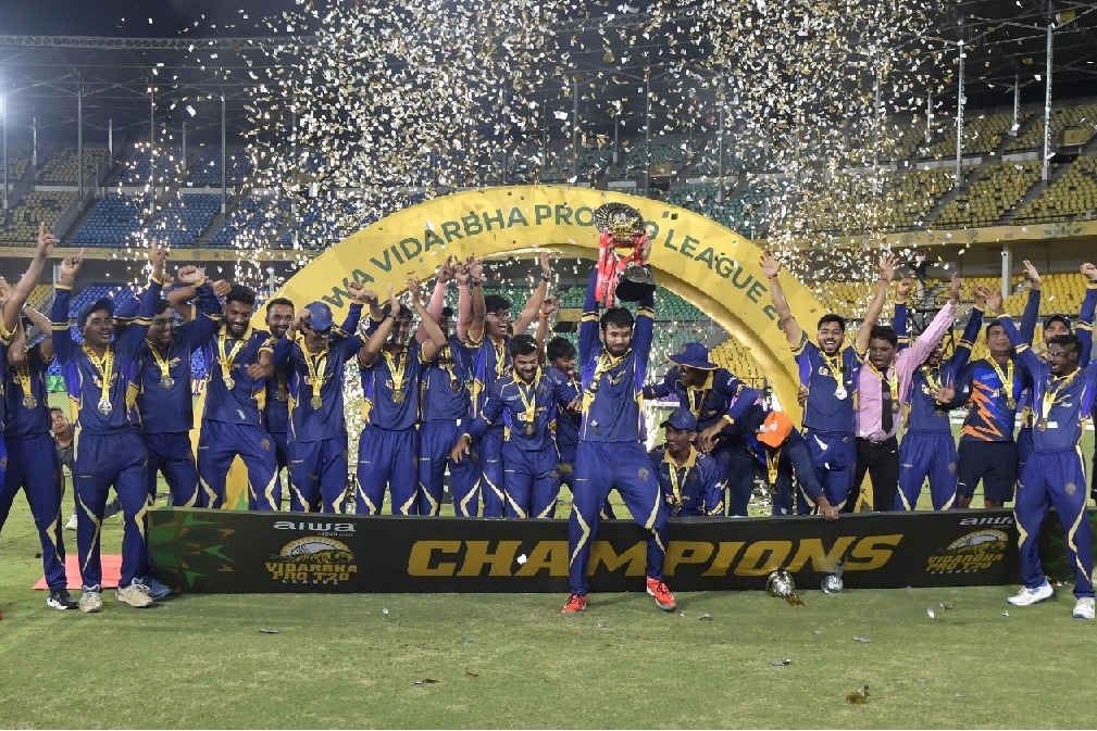 NECO Master Blaster crowned Vidarbha Pro T20 League 2025 champions