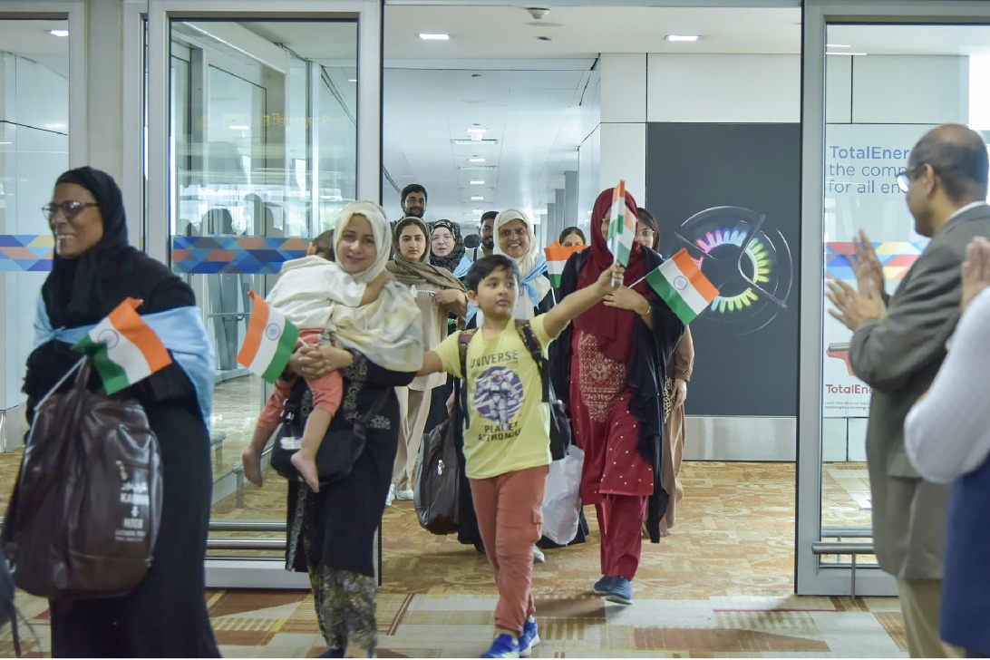 311 more Indian nationals return home, 1428 evacuated from war-hit Iran so far