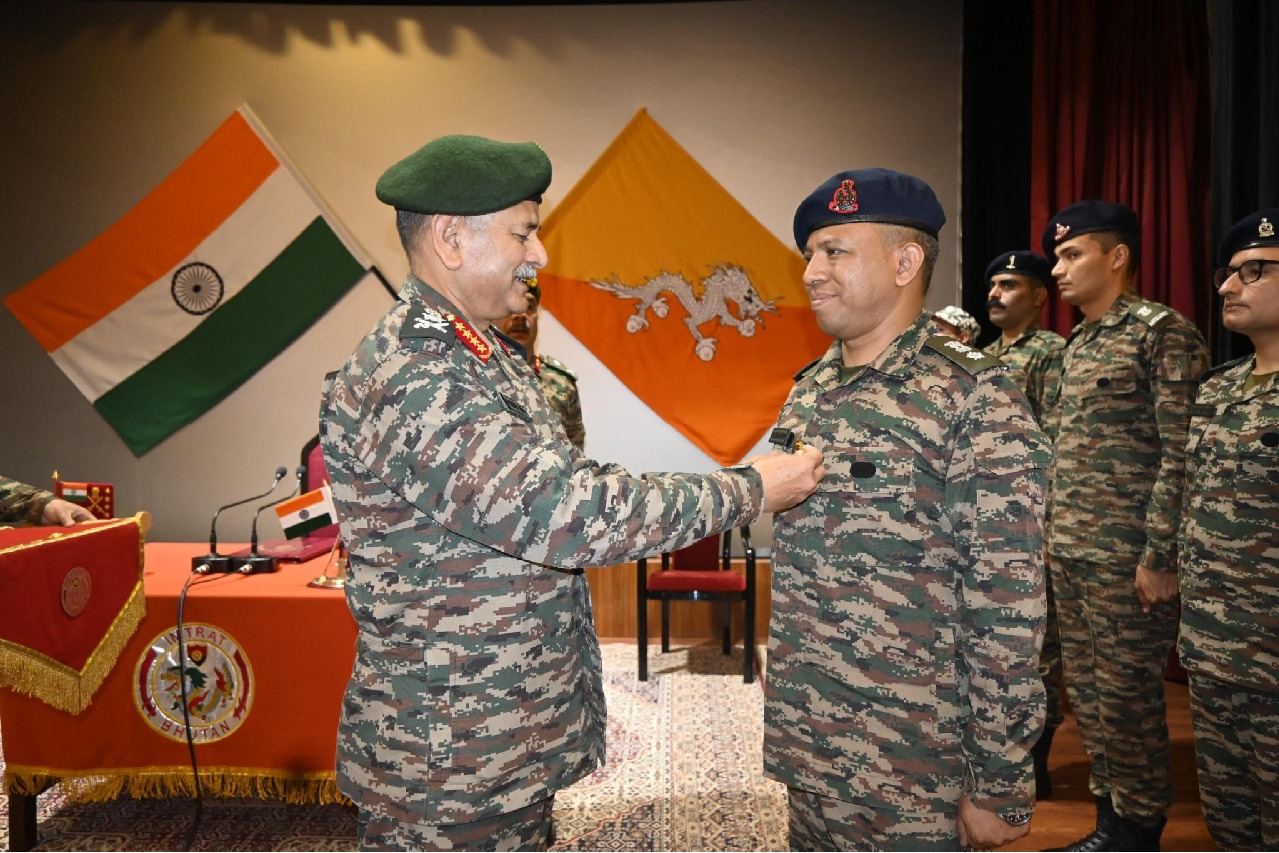 Army chief lauds Indian military team for 'focused' joint training in Bhutan