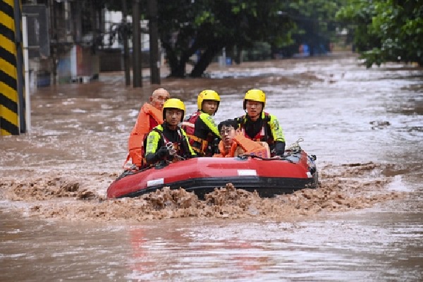 Emergency response to flooding activated for China's Qinghai