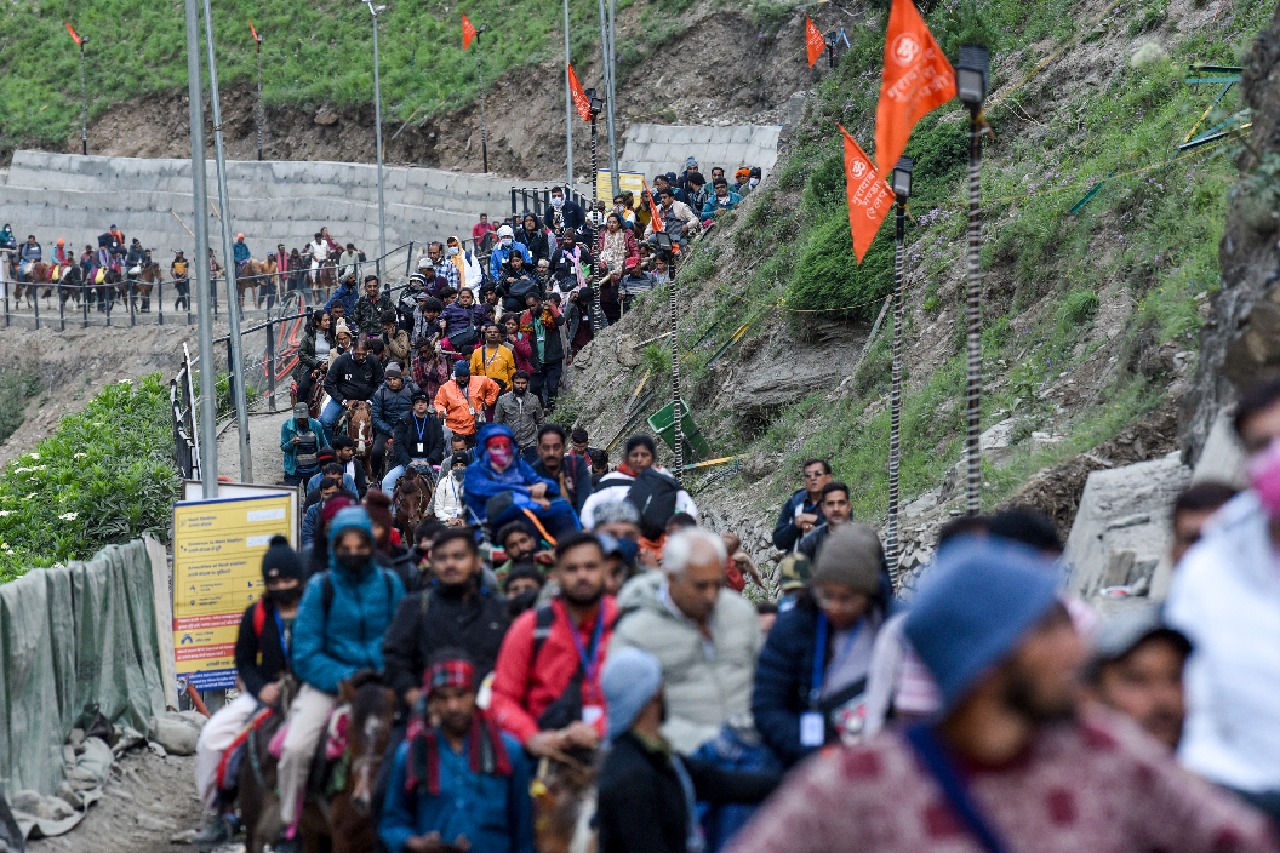 Amarnath Yatra: Over 1.45 lakh devotees have 'darshan' in eight days