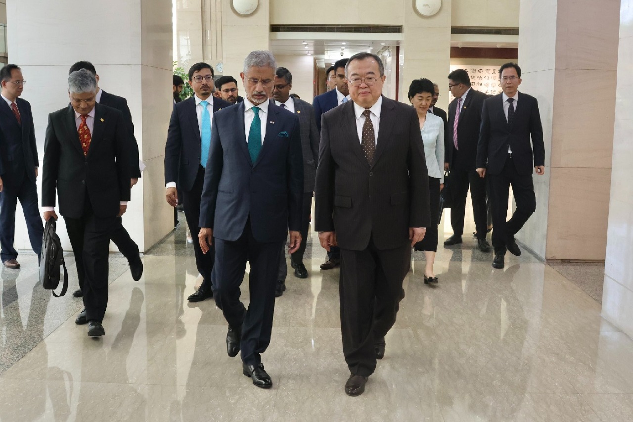 EAM Jaishankar holds constructive India-China discussions ahead of SCO meeting