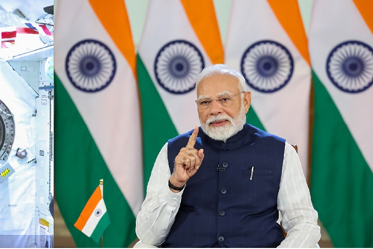 Shubhanshu Shukla inspired billion dreams, another milestone towards Gaganyaan, says PM Modi