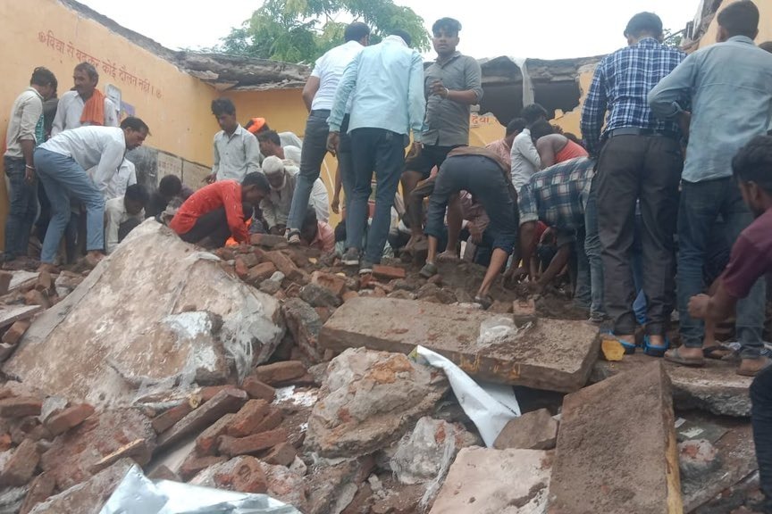 Rajasthan school building collapse: Death toll reaches six, over 30 injured