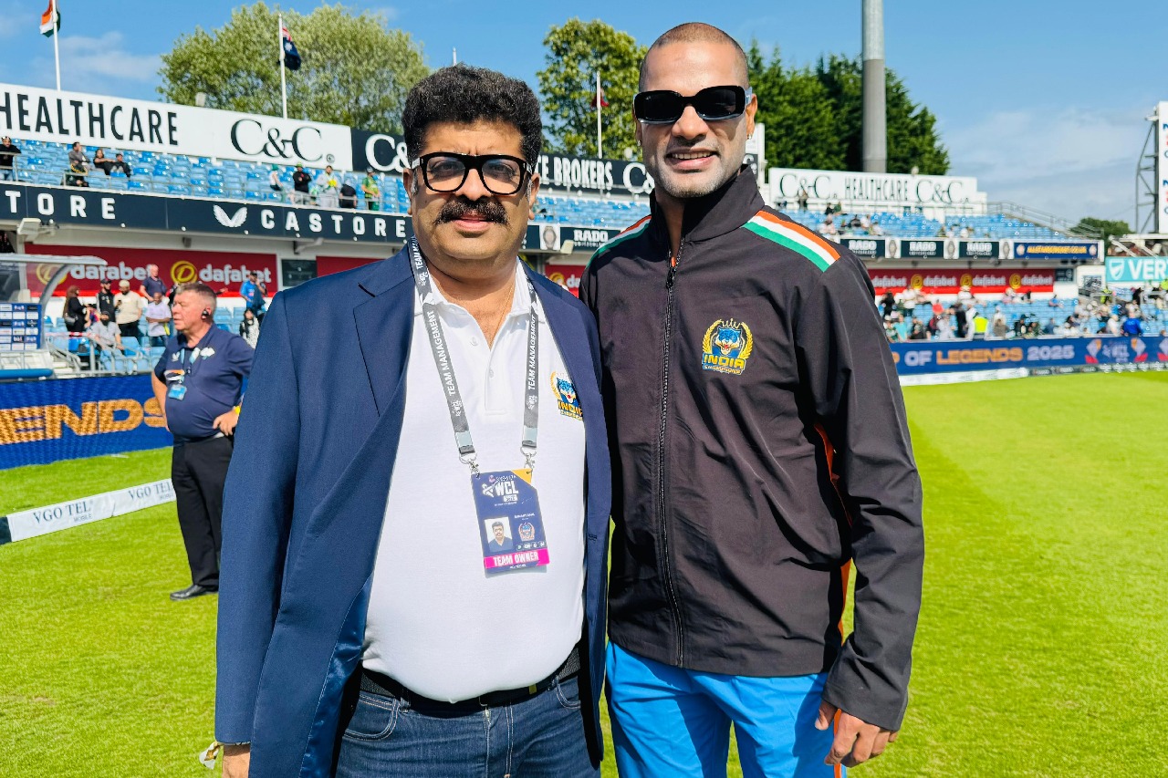 Shikhar Dhawan praises India Champions' effort in thrilling match against Australia Champions