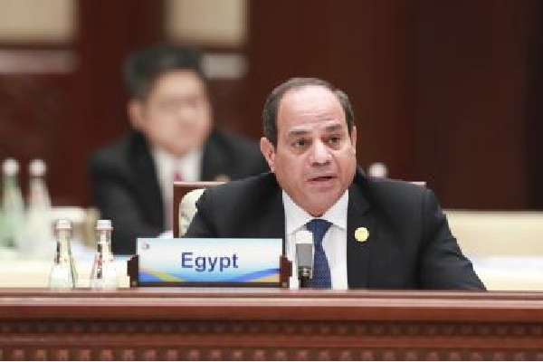 Egyptian, French leaders discuss mediation efforts on Gaza ceasefire